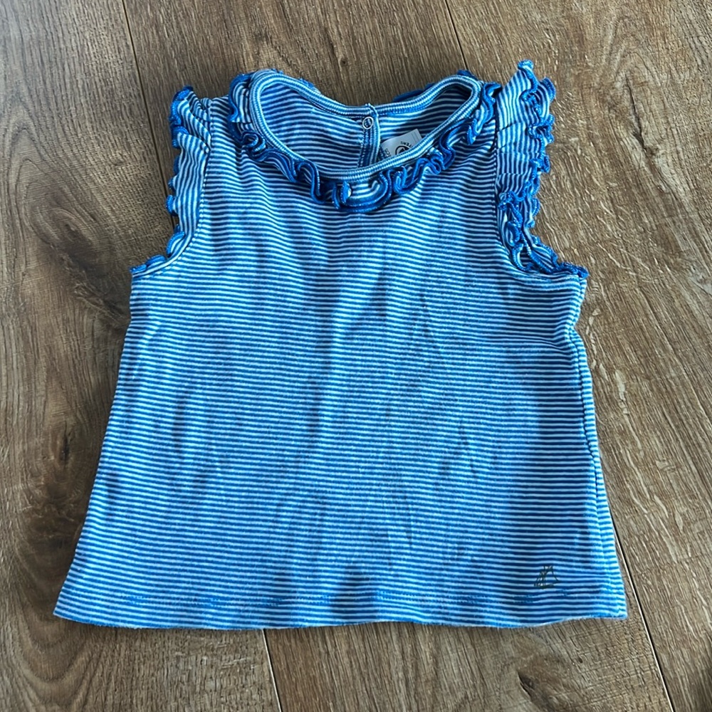 Petit Bateau tank 18-24 months